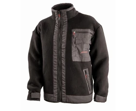 ALBATROS Outdoor Warmfleece Jacke schwarz