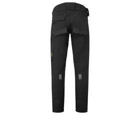 PortWest DX445 Warnschutz Stretch Hose mit Holstertaschen abnehmbar | 38 | gelb | 5036108358250