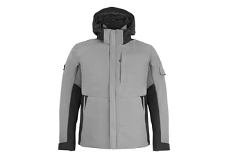 FHB GEORG Arbeitsjacke grau-schwarz