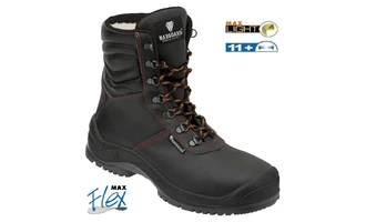 MAXGUARD Sicherheitsstiefel W420 – Weiß, Größe 43, Stahlkappe, Wasserdicht (S2)