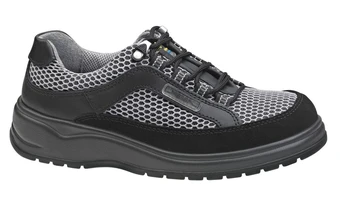 SAFETY JOGGER S1P Sicherheits Arbeits Berufs Schuhe, Halbschuhe, ADVANCE, schwar