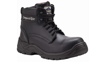 Portwest Compositelite Sicherheitsstiefel Operis S3 HRO – Größe 41, Schwarz, Metallfrei