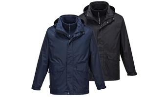 Regenjacke oliv Portwest® | Wasserdicht & robust, 13,49