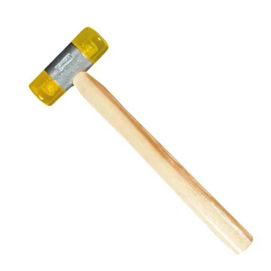 1 FORTIS Kunststoffhammer gelb 22 mm Gr 