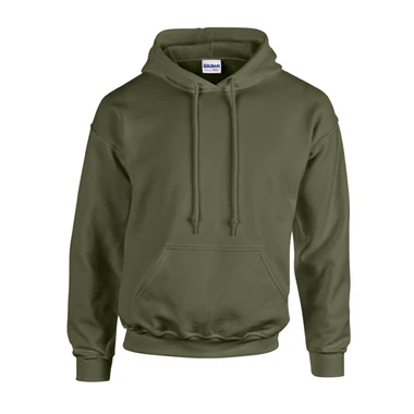 Heavy Blend Adult Hooded Sweatshirt Military Green G18500 Udo
