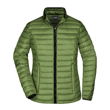 Ladies Quilted Down Jacket Black JN1081