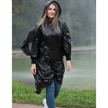 One Size Transparent Korntex Kinder PONCHOT Regenponcho