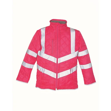 Ladies pink discount hi vis jacket