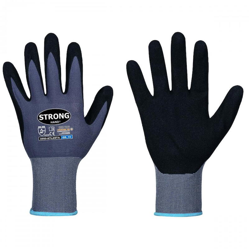 Stronghand 0529 LADY FLEXTER Women's grip work gloves latex