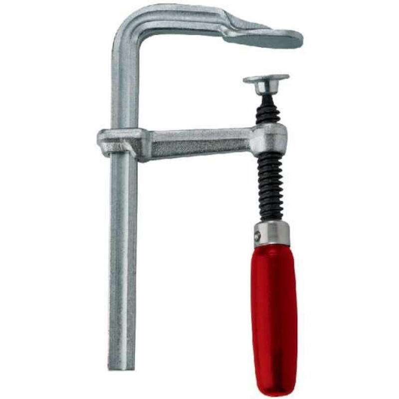 Würth 160x80mm Ganzstahl-Schraubzwinge mit Holzgriff 