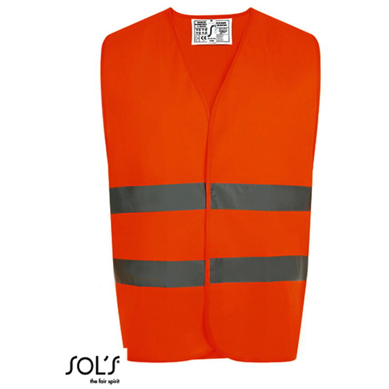 Unisex Secure Pro Safety Vest Neon Orange LP01691 Udo Dömer Shop