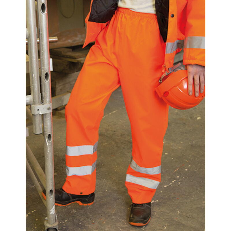 Safety High Vis Trouser Fluorescent Orange RT22 Udo Dömer Shop