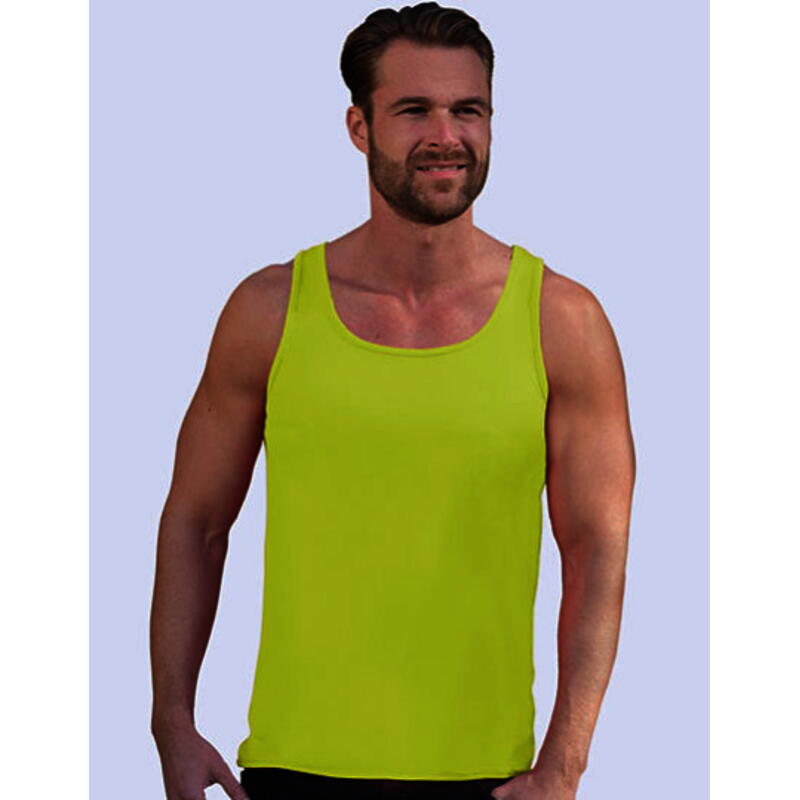 Men´s Running Vest White SW301 Udo Dömer Shop