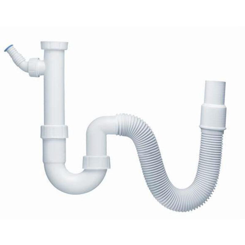 Flex-Geruchsverschluss Siphon Für Spüle - Universal Ablauf 40/50mm | TOLLTEK